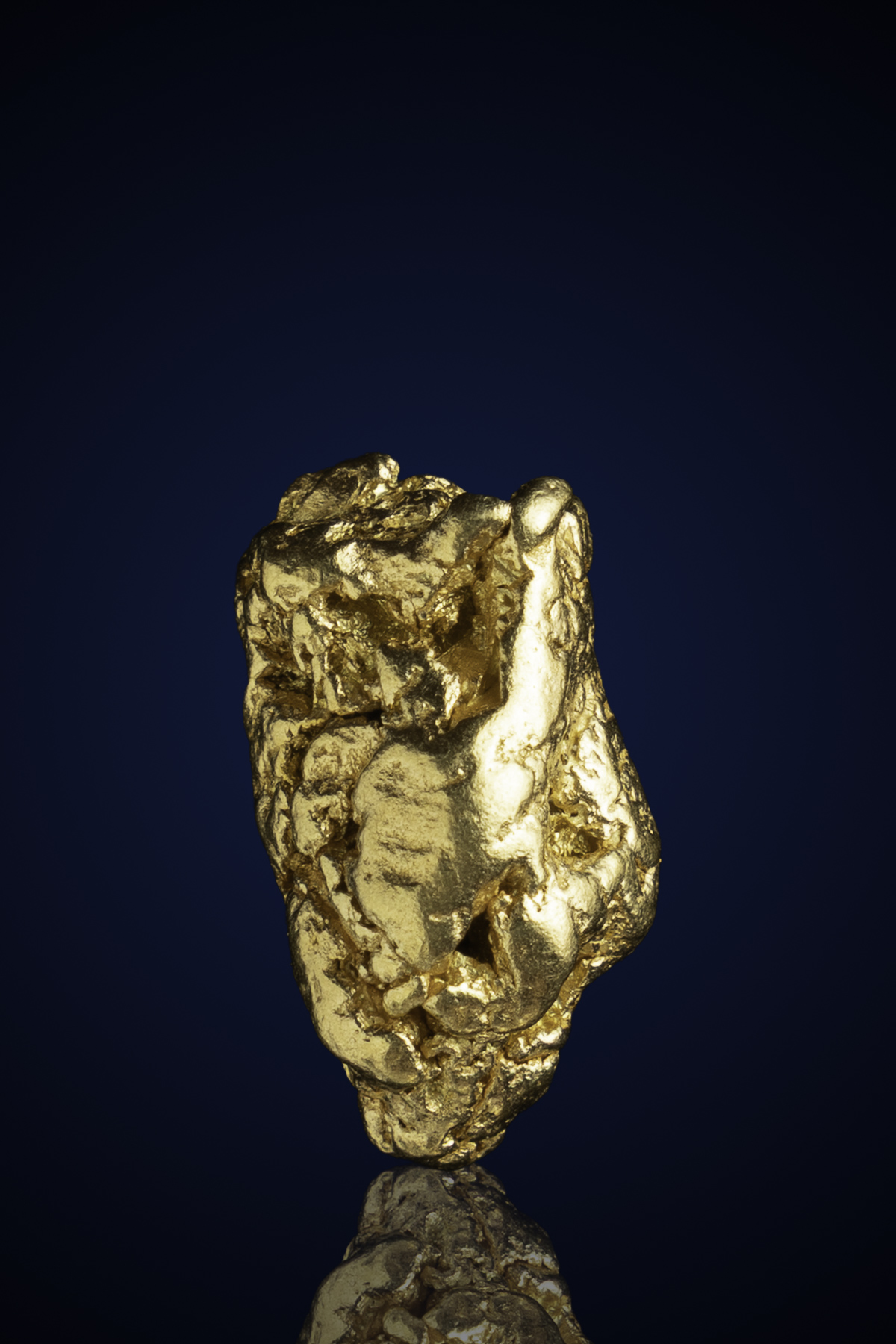 Brilliant, Shiny Natural Gold Nugget - Auburn, CA - 3.37 Grams (image for) Brilliant, Shiny Natural Gold Nugget - Auburn, CA - 3.37 Grams